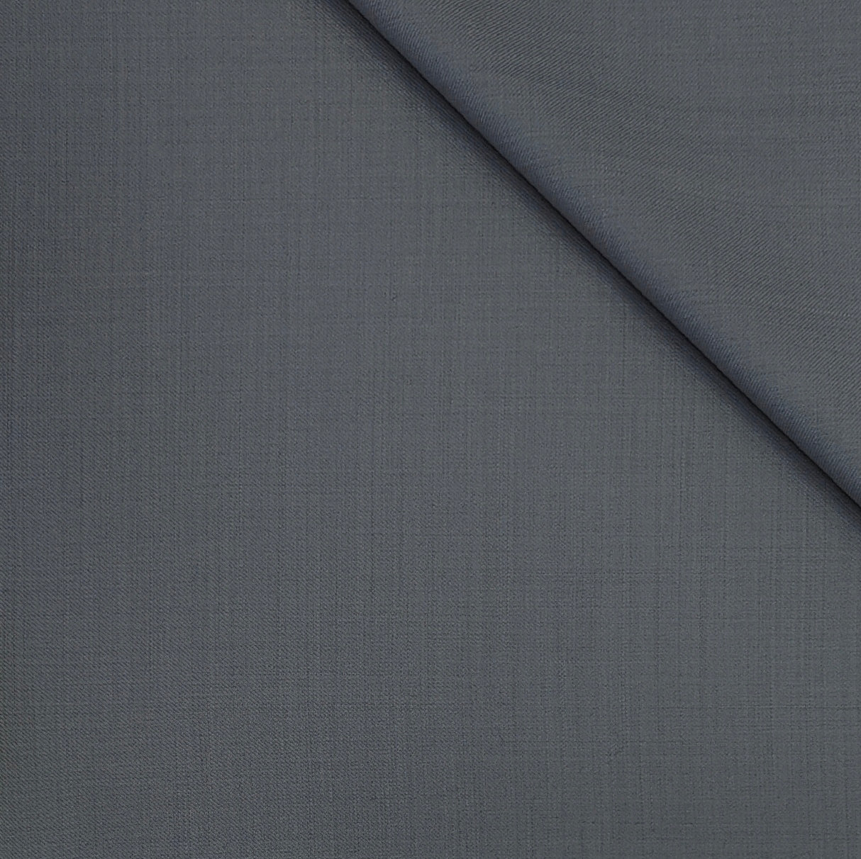Trouser Fabric Reid & Taylor Super 120s Count 50%Wool Self Slub Stretchable Color Zinc Grey